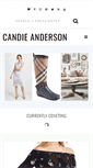 Mobile Screenshot of candieanderson.com